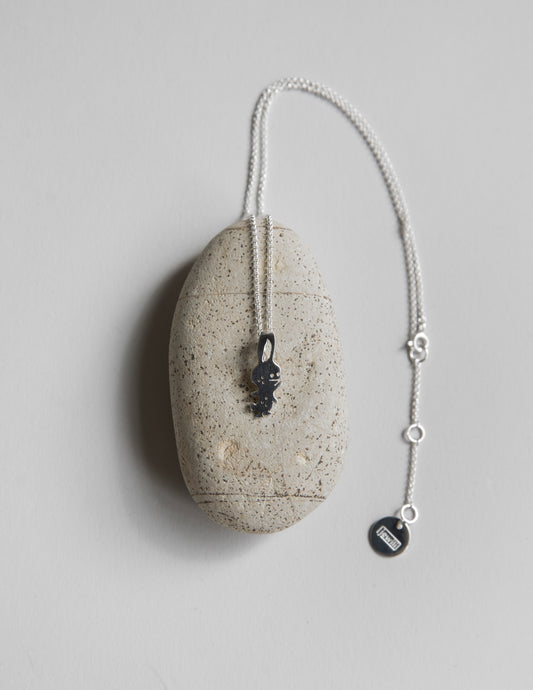 Small rabbit kids necklace