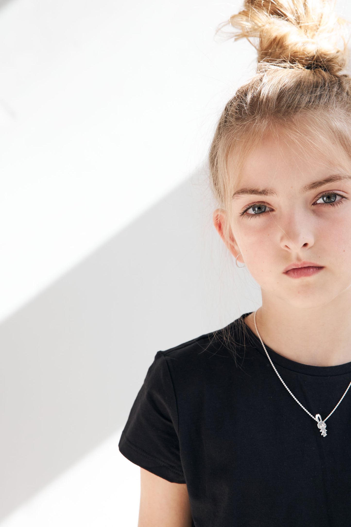 Small rabbit kids necklace